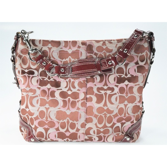 Coach Handbags - Coach Bag Large Carly Signature Shoulder Purse